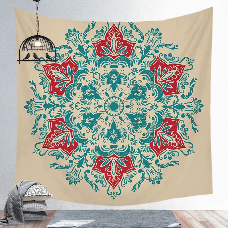 Bohemian brushed tapestry