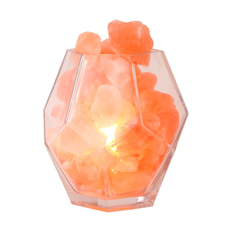 Himalayan crystal salt lamp