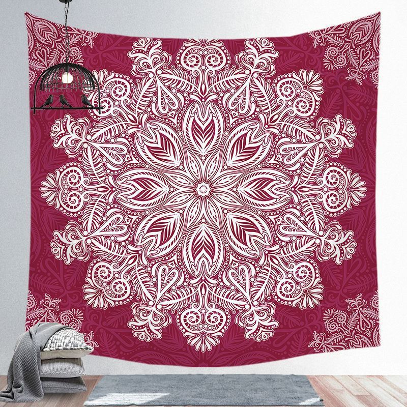 Bohemian brushed tapestry