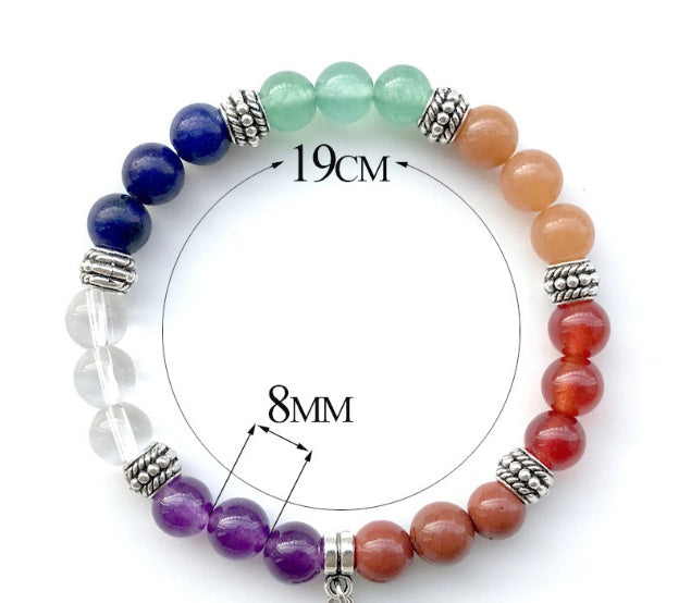 Yoga energy stone bracelet