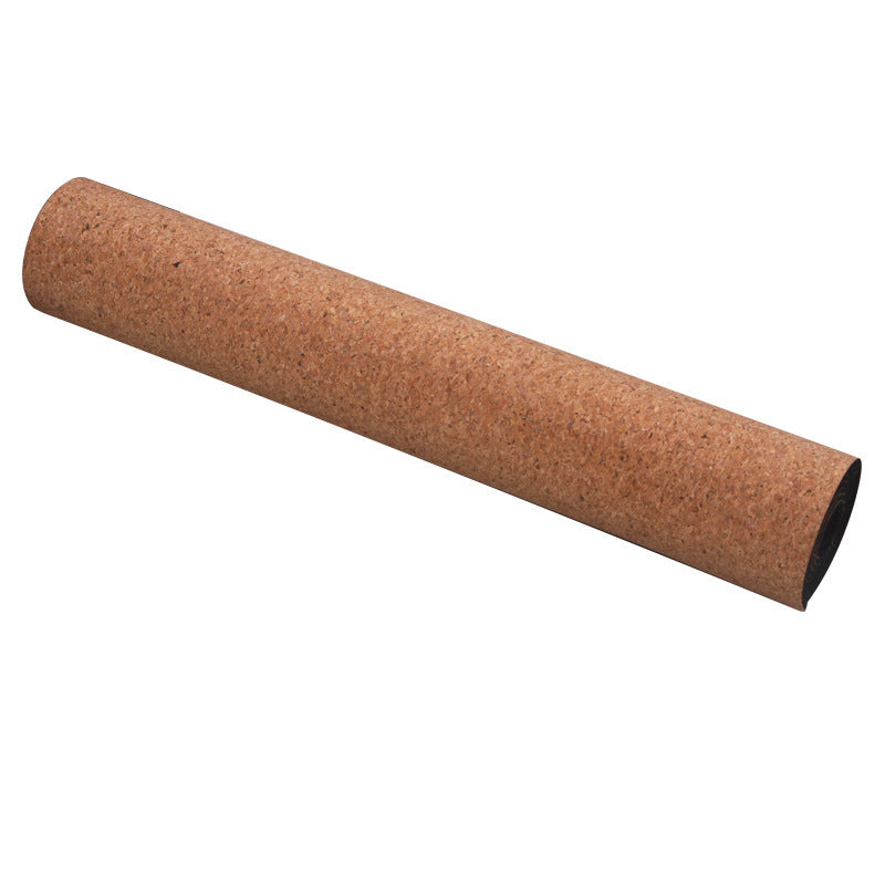 Natural Rubber Yoga Mat Cork Yoga Mat