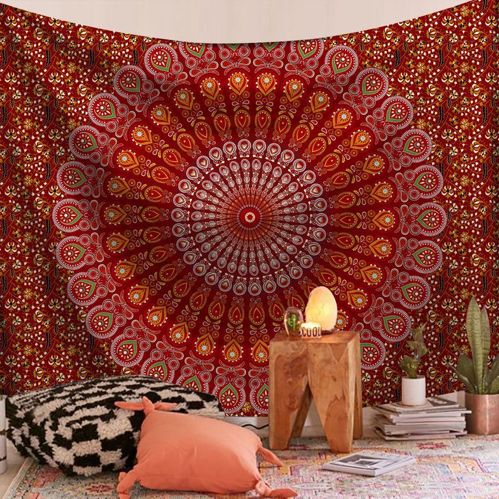 Printed Home Tapestry Wall Hanging Beach Towel Beach Sitting Blanket