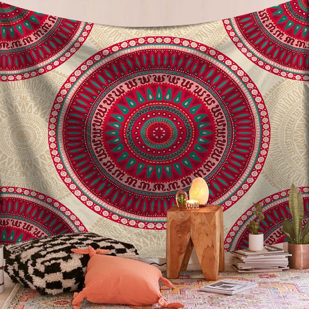 Printed Home Tapestry Wall Hanging Beach Towel Beach Sitting Blanket