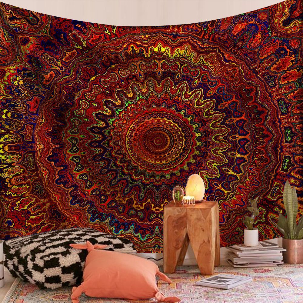 Printed Home Tapestry Wall Hanging Beach Towel Beach Sitting Blanket