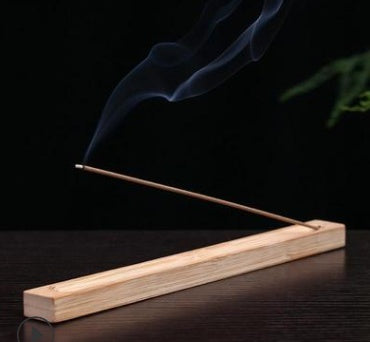 Incense Burner Bamboo Carry Simple Board Incense Insert Incense Incense Holder Incense Incense Incense Holder Brahma Sandalwood Agarwood