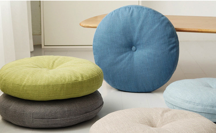 Futon Cushion Floor Japanese Tatami Carpet Floor Bay Window Household Seat Meditation Round Thickening Removable And Washable