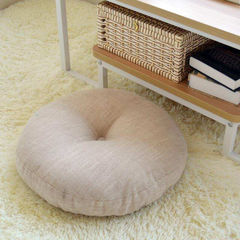 Futon Cushion Floor Japanese Tatami Carpet Floor Bay Window Household Seat Meditation Round Thickening Removable And Washable