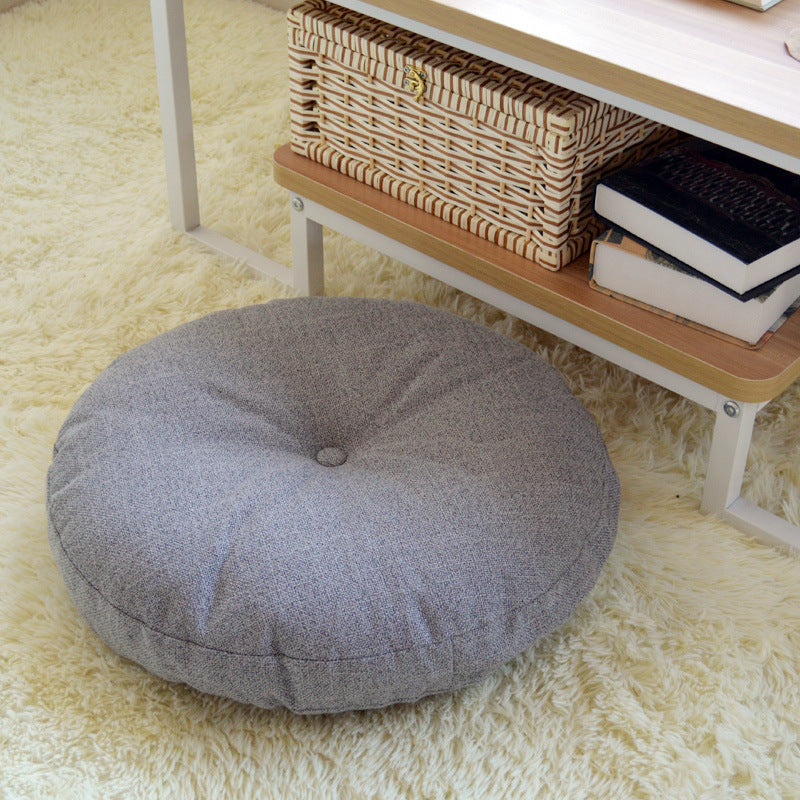 Futon Cushion Floor Japanese Tatami Carpet Floor Bay Window Household Seat Meditation Round Thickening Removable And Washable