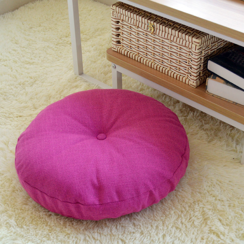 Futon Cushion Floor Japanese Tatami Carpet Floor Bay Window Household Seat Meditation Round Thickening Removable And Washable