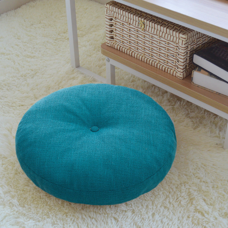 Futon Cushion Floor Japanese Tatami Carpet Floor Bay Window Household Seat Meditation Round Thickening Removable And Washable