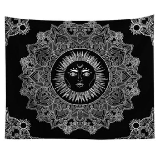 Celestial Sun Tapestry