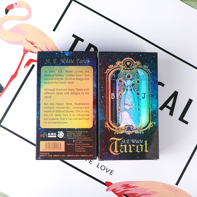 Tarot Deck Set Future Telling English Card