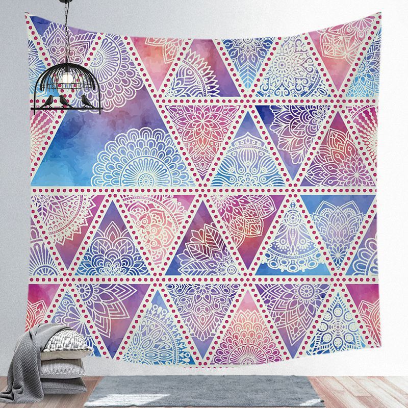 Bohemian brushed tapestry