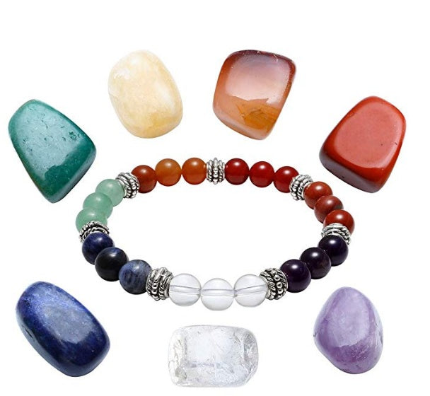 Yoga energy stone bracelet