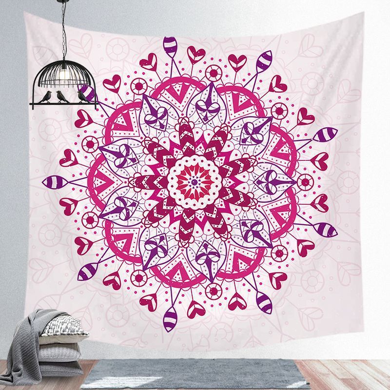 Bohemian brushed tapestry