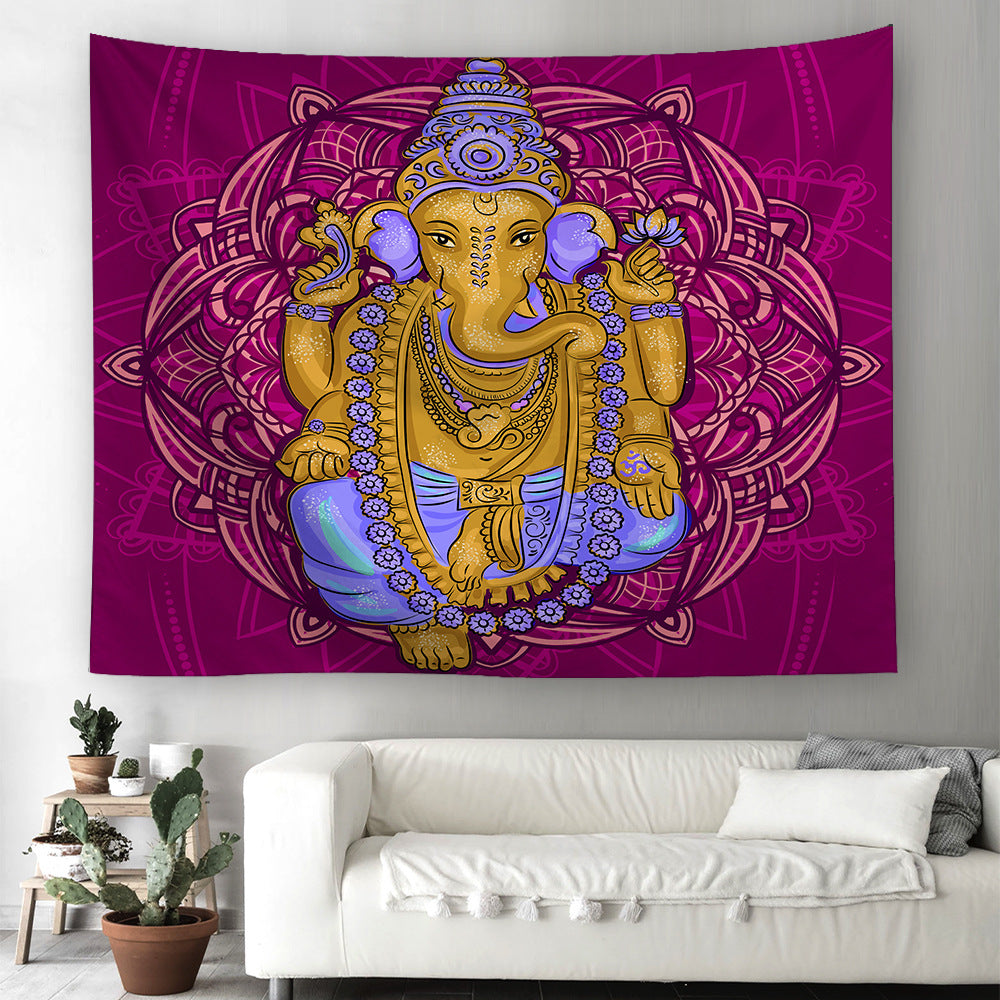 Tapestry picnic mat statue tapestry digital printing wall hanging