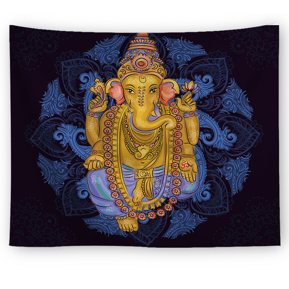 Tapestry picnic mat statue tapestry digital printing wall hanging