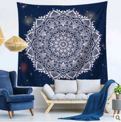 Mandala tapestry wall hanging beach towel blanket