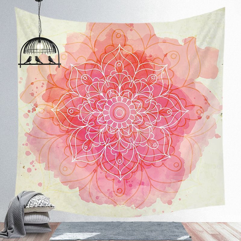 Bohemian brushed tapestry