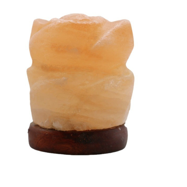 Himalayan Rose Salt USB Salt Light Rainbow Color