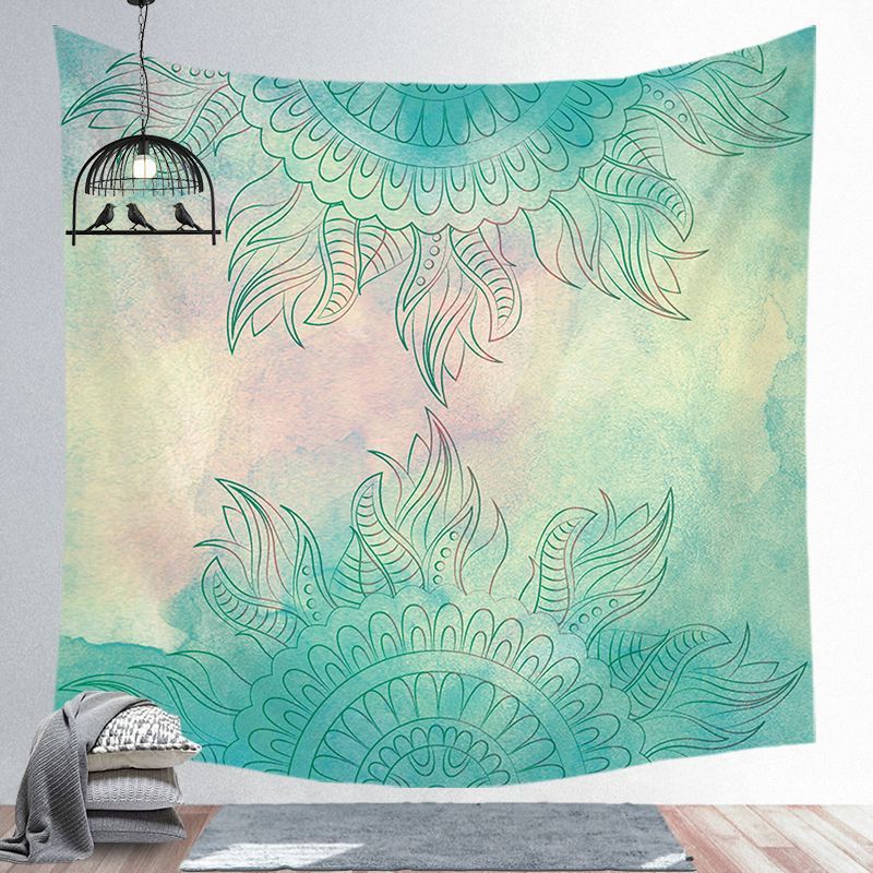 Bohemian brushed tapestry