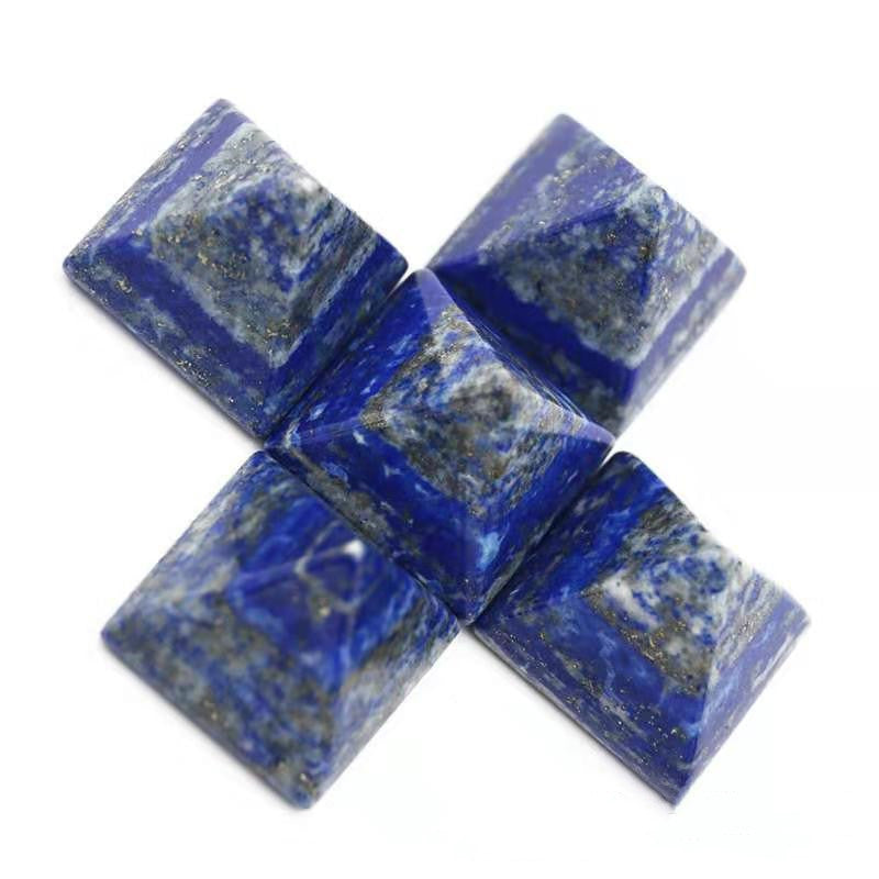 Lapis Lazuli Energy Rough Cut And Polished Pyramid