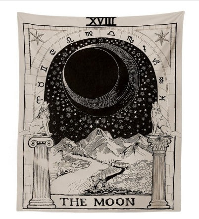 Astrology star sun star moon living room bedroom tapestry home decoration