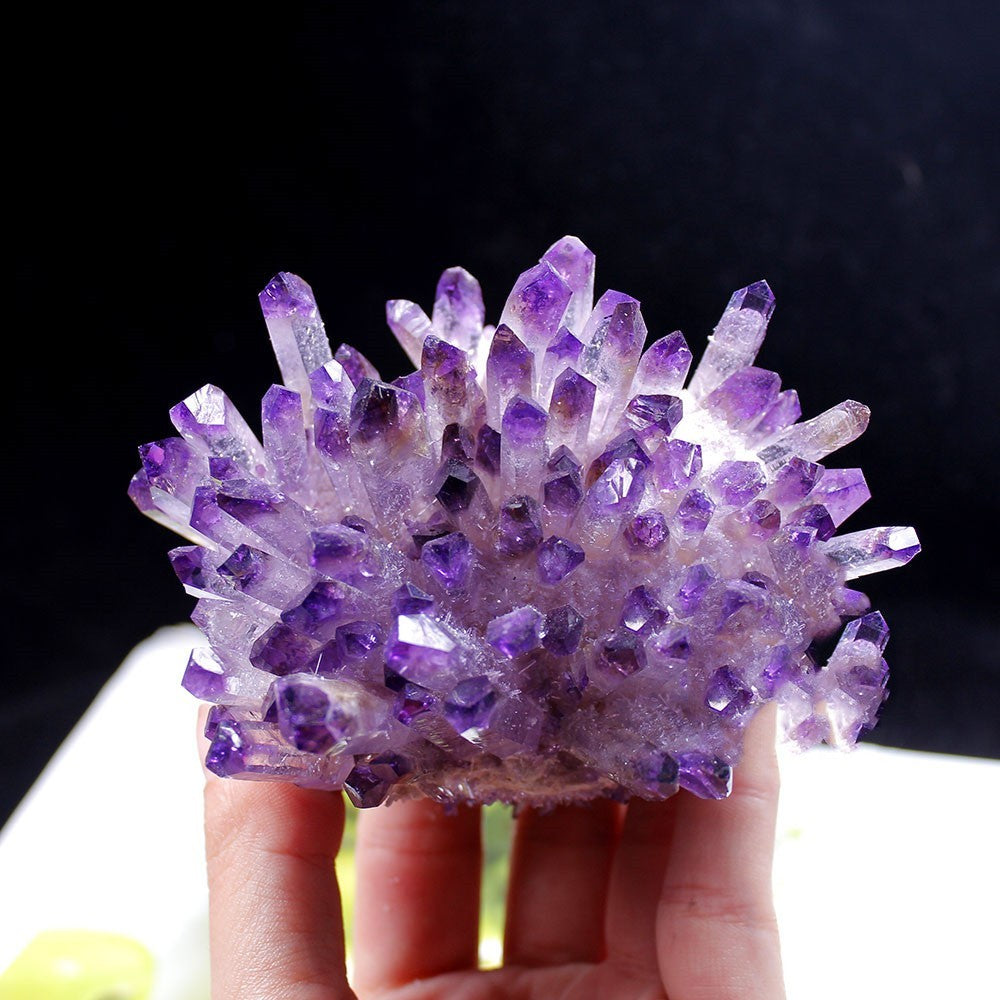 Amethyst Cluster Degaussing Energy Stone Mineral Artifact Home Decoration Ornaments