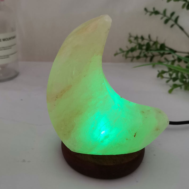 USB Color Changing LED Light Rose Salt Light Moon Light