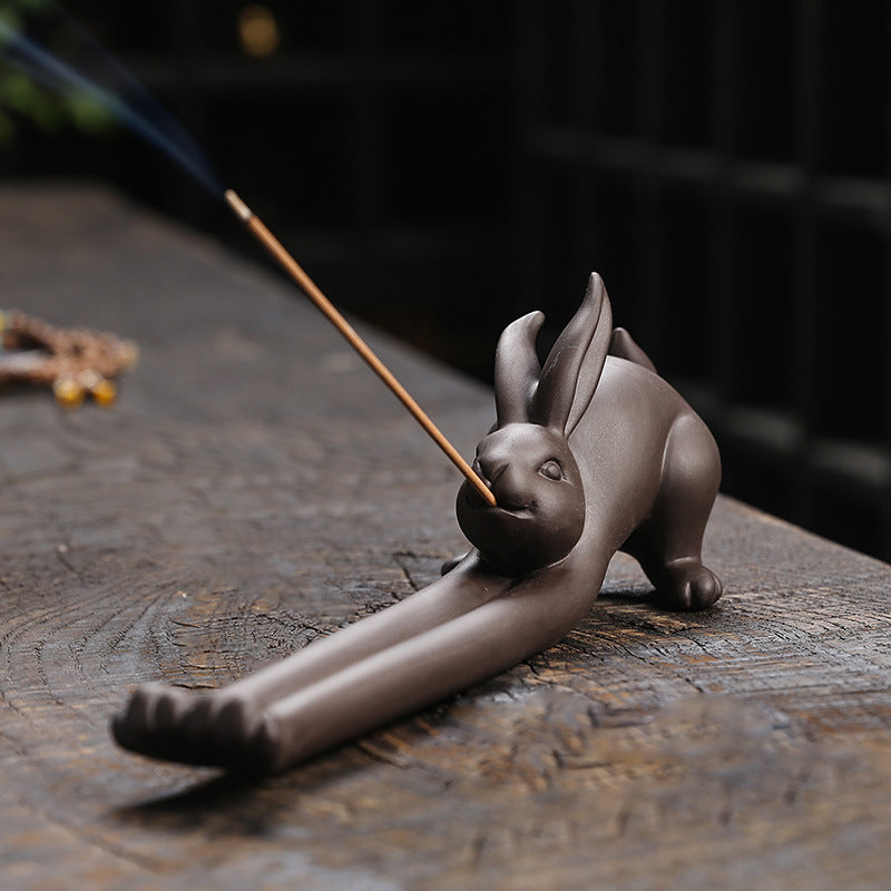 Creative Frog Rabbit Kangaroo Kitten Incense Burner Incense Holder Incense Burner