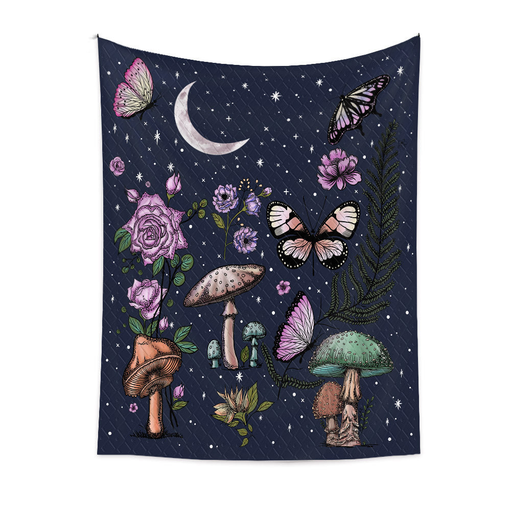 Home Bohemian Tapestry Room Decoration Floral Hanging Cloth