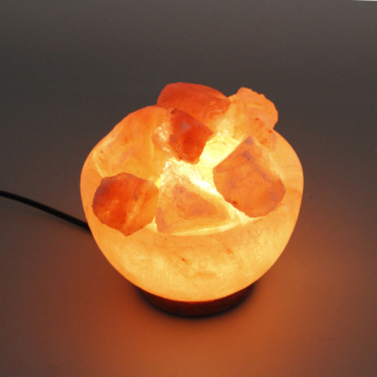 Home Creative Crystal Rose  Salt Lamp