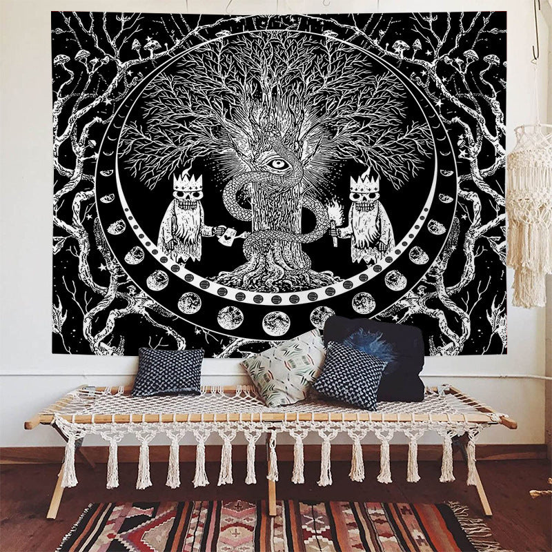 Tree Of Life Background Cloth Home Tapestry