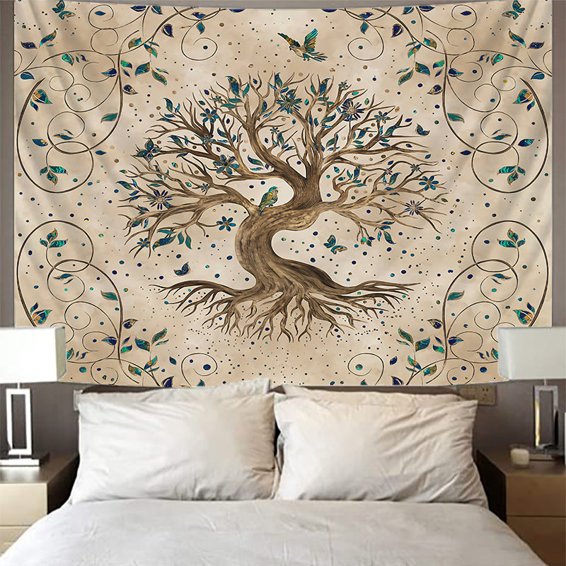 Tree Of Life Decorative Tapestry Student Hanging